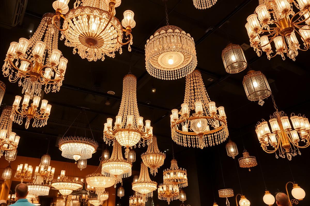 Premium ceiling lights Thrissur showroom